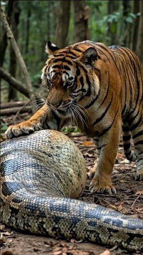 Unbelievable Fight: Tiger vs Giant Python – What’s Inside Will Shock You!