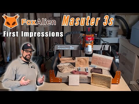 FoxAlien Masuter 3s | Best desktop CNC machine?!?