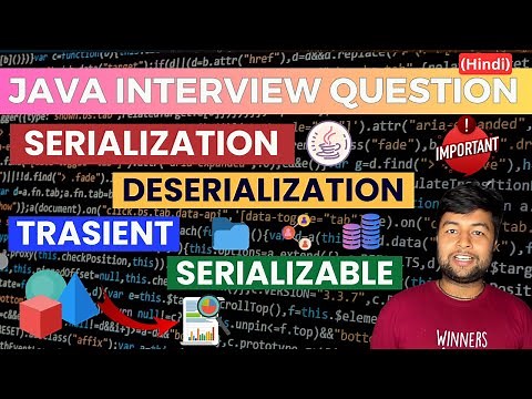 🔥 How to serialize objects and save to file | Deserialization | Transient | Serialization | Hindi