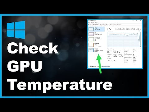 How To Check GPU Temperature on Windows 10
