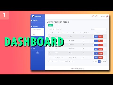 1/3 - Admin Dashboard - How to implement it.