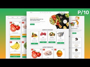 Complete Responsive Grocery Store Website Design - PHP PDO - Checkout / Orders Page