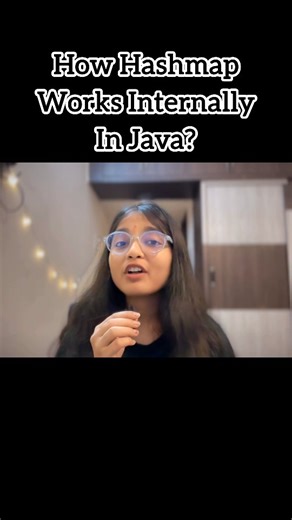 Ekta Agrawal on Instagram: "How does HashMap work internally? 🤯👇 Most asked Java Interview Question !! Stop memorizing theory! Visualize it. 🧠 Here is the step-by-step logic: 1️⃣ The Structure: It’s just an Array of "Buckets". 2️⃣ Hashing: hashCode() converts your Key into an Index (0-15). 3️⃣ The Collision: If two keys get the same index, they form a Linked List chain. 🔗 4️⃣ The Optimization: In Java 8+, if the chain gets too long (>8), it transforms into a Red-Black Tree for faster speed! 