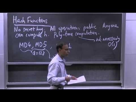 21. Cryptography: Hash Functions
