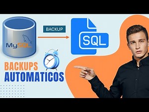 ¿Cómo hacer COPIAS DE SEGURIDAD AUTOMATICAS 📥en MySQL? | WINDOWS | Fácil 2024