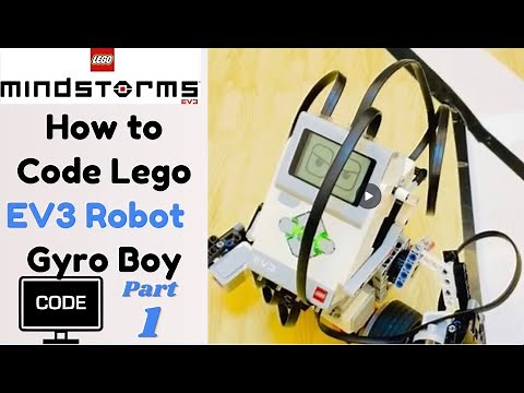 Build & Code Gyro Boy Part 1: Master Turns with LEGO Mindstorms EV3 Robot Trainer!