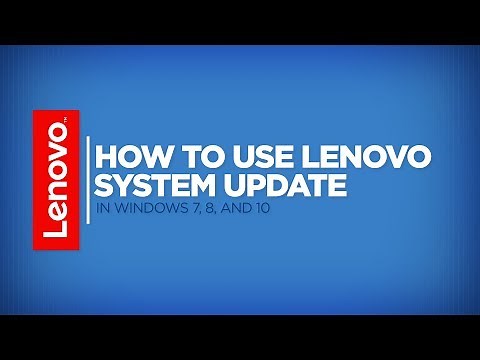How To - Use Lenovo System Update