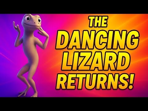 "The Dancing Lizard Returns! 🦎 Funniest Meme Animation Ever (2025 Versi