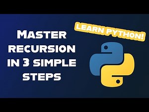 Learn Python Recursion Mastery in 6 Minutes!