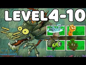 Plants vs Zombies Javascript East Sea Dragon Palace 4-10 BOSS
