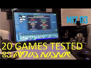 Alienware M17 R3 (i7,2070S): 21 POPULAR GAMES TESTED