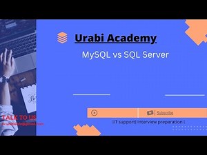 MySQL vs SQL Server #sql #mysql #sqlserver #sqlqueries