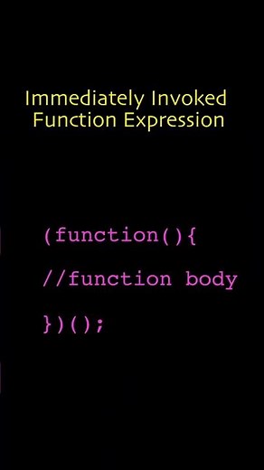 What is an IIFE in Javascript ? | Immediately Invoked Function Expression | Javascript Tips