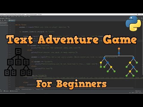 Choose Your Own Adventure Game in Python (Beginners)