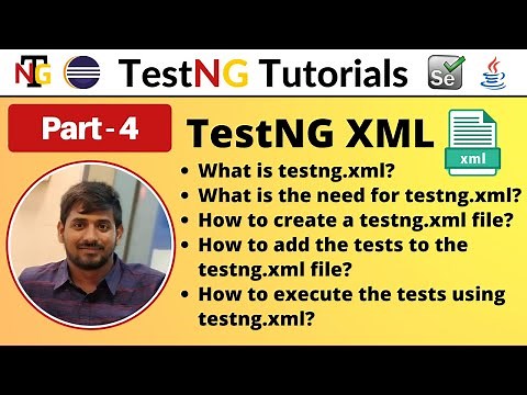 P4 - Basic structure of TestNG xml file | TestNG | Testing Framework |