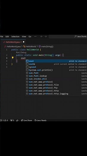 How to Print 'Hello World!' in Java Using VS Code | Quick Tutorial for Beginners