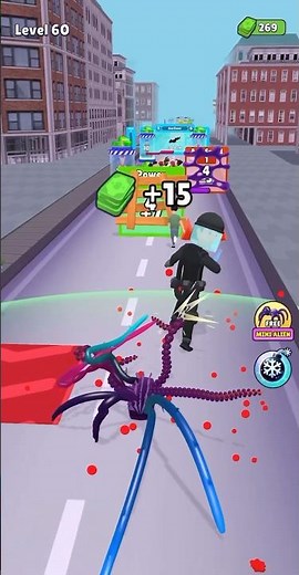 Ultimate Tentacle Showdown !! 🛸 Alien Run - Tentacle Attack | Level 60 |