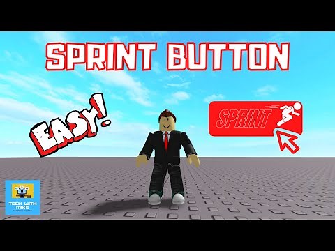 Roblox Studio Tutorial: Click to Sprint Button