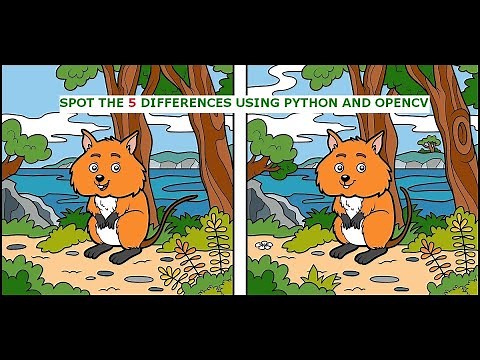 Spot The Difference using Python and OpenCV