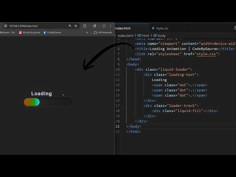 Create Amazing Loading Animation with CSS 🚀 (Step-by-Step)