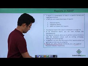 SAP ABAP - Reports - Classical Report