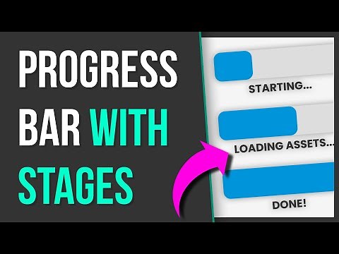 How to Create a Progress Bar WITH STAGES - HTML, CSS & JavaScript Tutorial