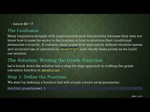 How to Build a JavaScript Grade Calculator: A Step-by-step Guide