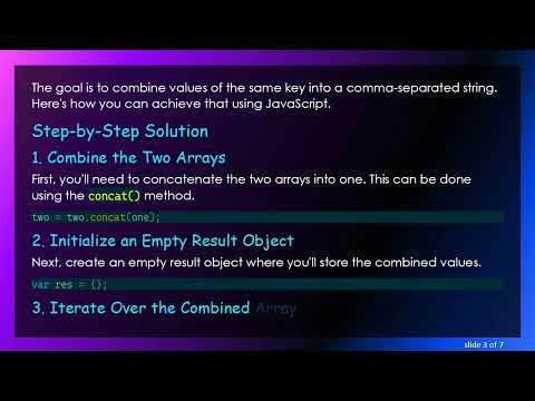How to Convert an Array of Objects into a CSV Format using JavaScript