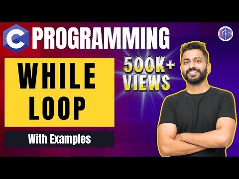 While loop in C Programming with examples