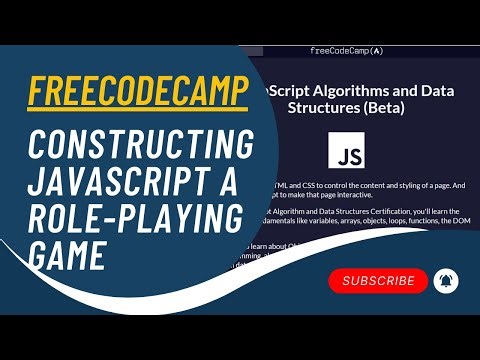 JavaScript RPG Game Tutorial | Complete FreeCodeCamp Guide | Full Tutorial |Steps 1–8