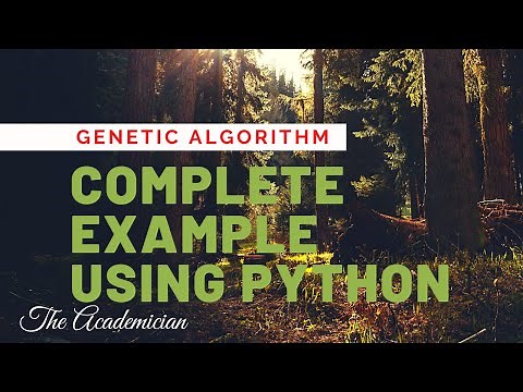 [GA 6] Python implementation of Genetic algorithm complete example (knapsack problem using GA)