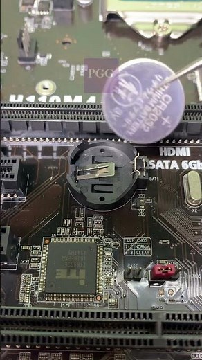 How to Replace CMOS Battery Easily – Complete Step by Step Guide #shorts