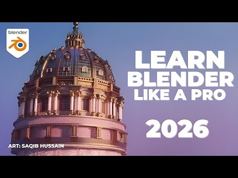 How to Actually Learn Blender in 2026 (Step-by-Step Beginner Guide)