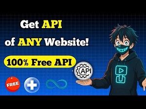 How to Get API of Any Website | 100% Free API Key Tutorial