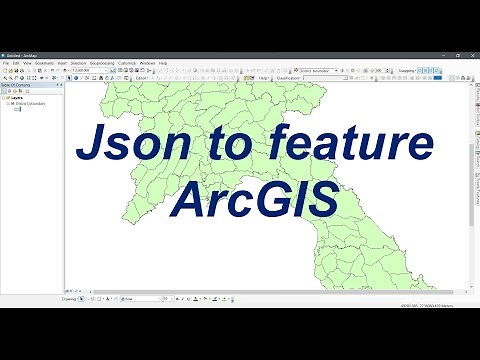 Convert file GeoJson to feature in ArcGIS