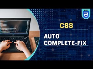 VSCODE Autocomplete for CSS fixed