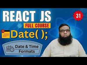 React Tutorial for Beginners #31 | Display Current Date & Time in React JS with Live Updates