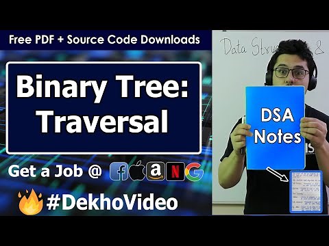 Traversal in Binary Tree (InOrder, PostOrder and PreOrder Traversals)