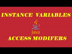 Mastering Java Instance Variables & Access Modifiers - Beginner to Advanced Guide