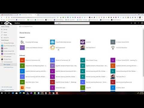 Shared Libraries in OneDrive