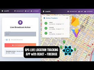 Build a Live Location Tracker with React & Firebase in Under 1 Hour! 🚀📍