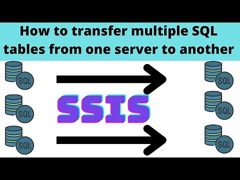 55 How to migrate multiple sql tables from one server to another