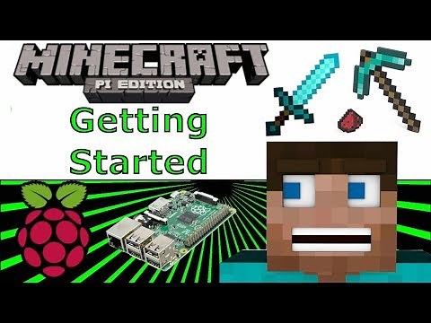 Minecraft Pi - Getting Started Hello World