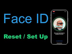 TO RESET/SET UP Face ID + ALTERNATE APPEARANCE