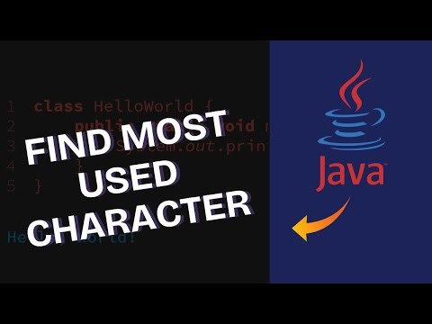 How to Find Most Frequently Used Character in String in Java 2025?