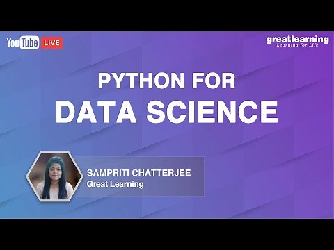 Python for Data Science | Data Science with Python | Python Tutorial | Great Learning