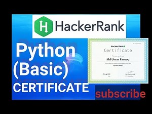 Python (Basic) certification [ Multiset implementation] || Hackerrank certificate with solution