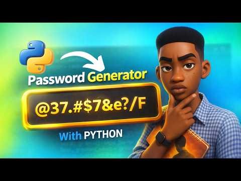 Complete Password Generator with Python Video