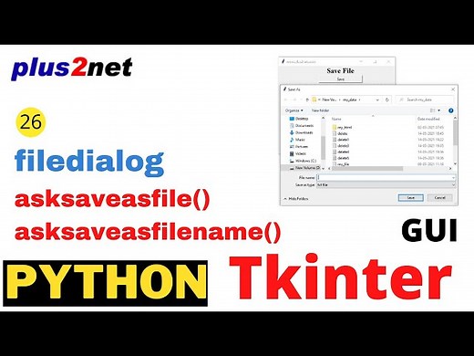 Python Tkinter filedialog using asksaveasfile()