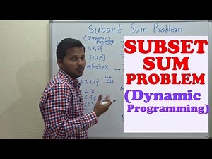 Subset Sum Problem Dynamic programming